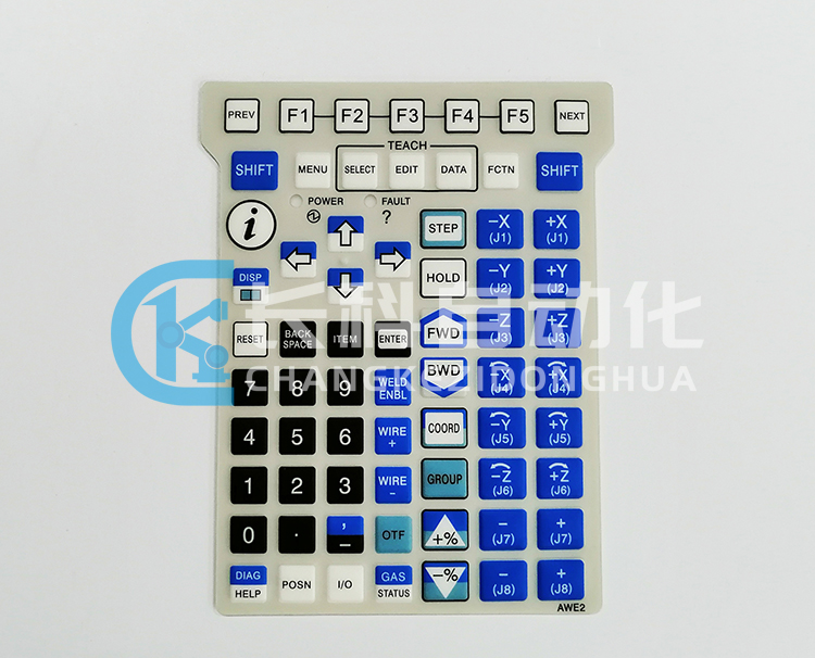 發(fā)那科示教器A05B-2518-C202ESW按鍵膜AWE2 發(fā)那科示教器A05B-2518-C202ESW按鍵膜AWE2